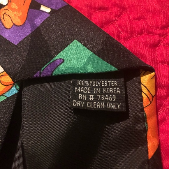 Vintage Looney Tunes Mania Neck Tie - Picture 6 of 6